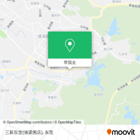 三新百货(渔梁围店)地图