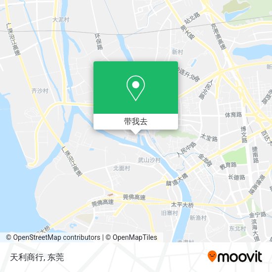 天利商行地图
