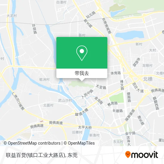联益百货(镇口工业大路店)地图