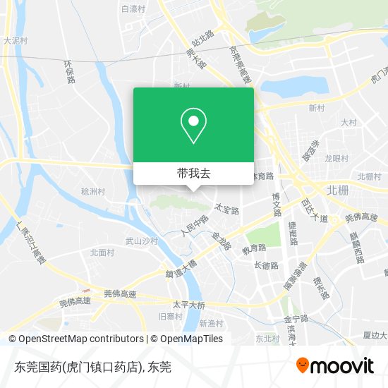 东莞国药(虎门镇口药店)地图