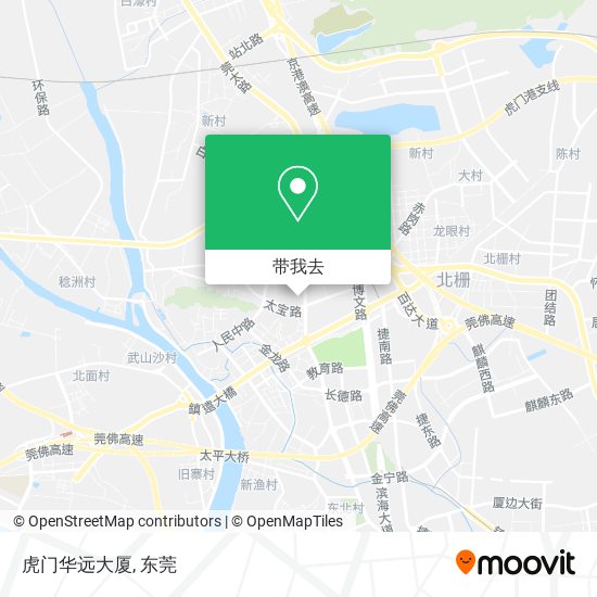 虎门华远大厦地图