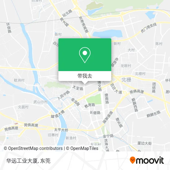 华远工业大厦地图