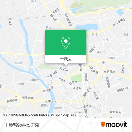 中港驾驶学校地图