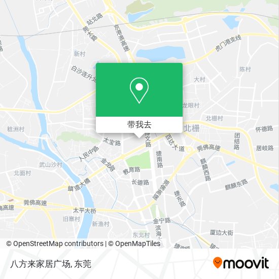 八方来家居广场地图