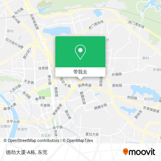 德劲大厦-A栋地图