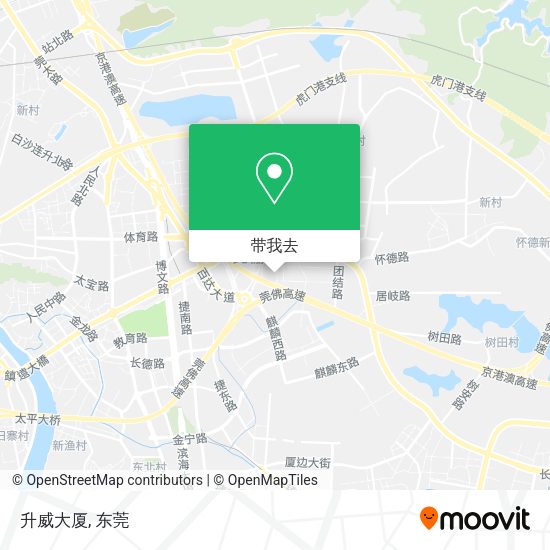升威大厦地图