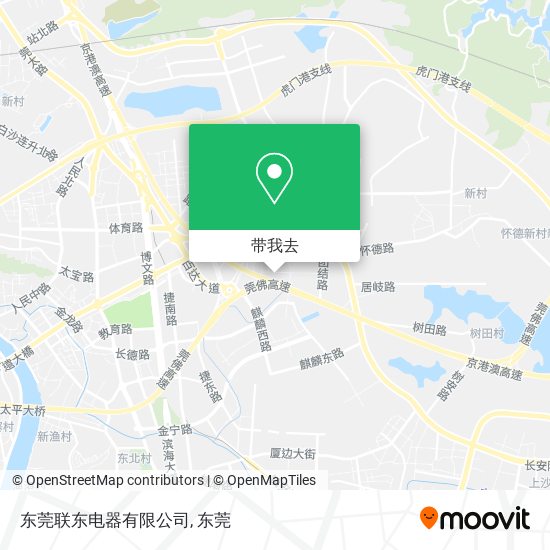 东莞联东电器有限公司地图