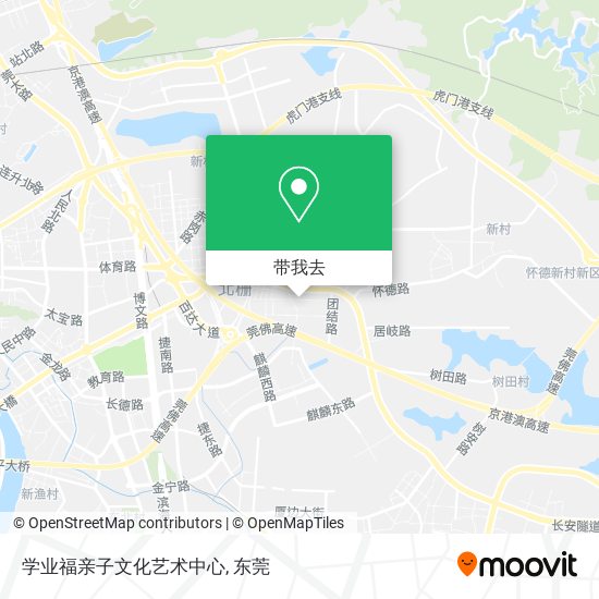 学业福亲子文化艺术中心地图