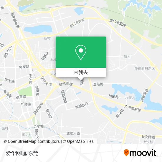 爱华网咖地图
