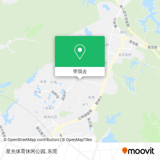 星光体育休闲公园地图