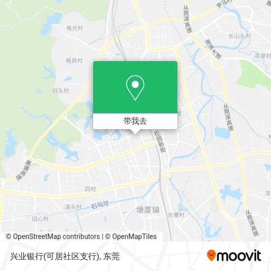 兴业银行(可居社区支行)地图