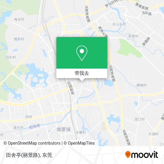 田舍亭(丽景路)地图