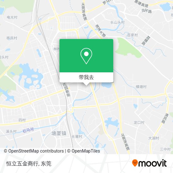 恒立五金商行地图