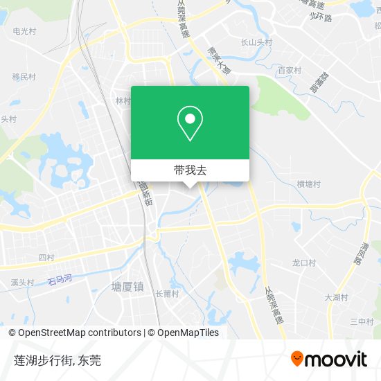 莲湖步行街地图