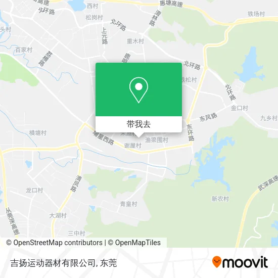 吉扬运动器材有限公司地图