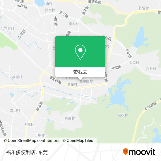 福乐多便利店地图