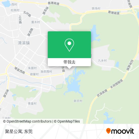 聚星公寓地图