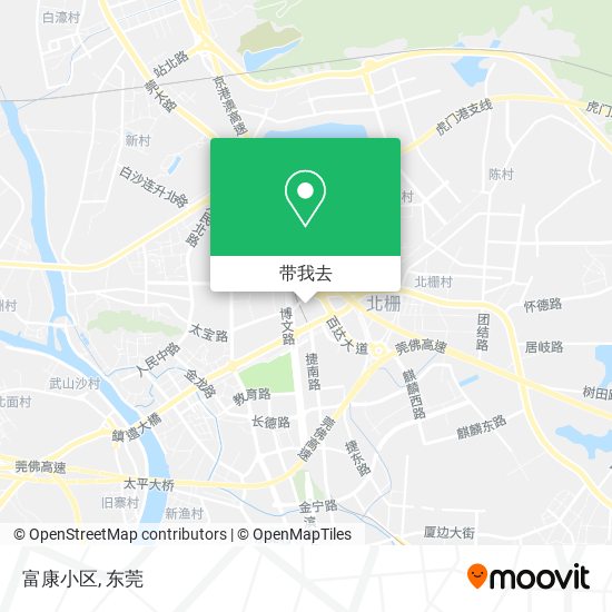 富康小区地图