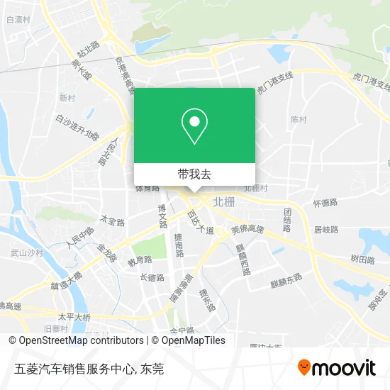 五菱汽车销售服务中心地图