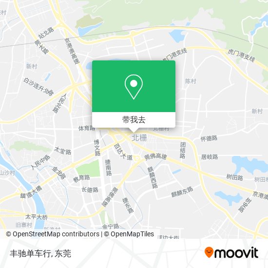 丰驰单车行地图