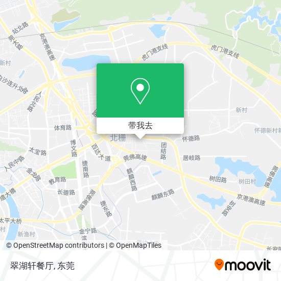 翠湖轩餐厅地图