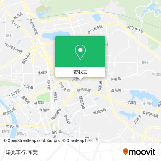 曙光车行地图