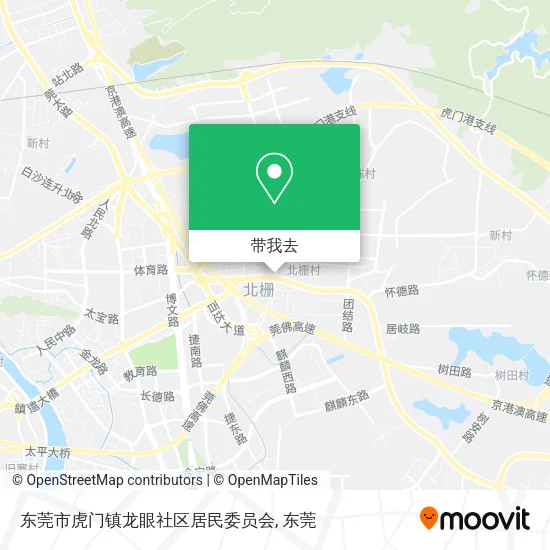 东莞市虎门镇龙眼社区居民委员会地图