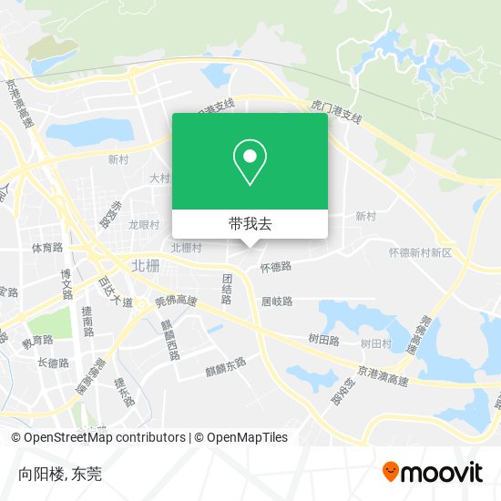 向阳楼地图