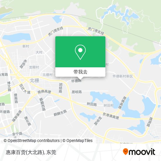 惠康百货(大北路)地图