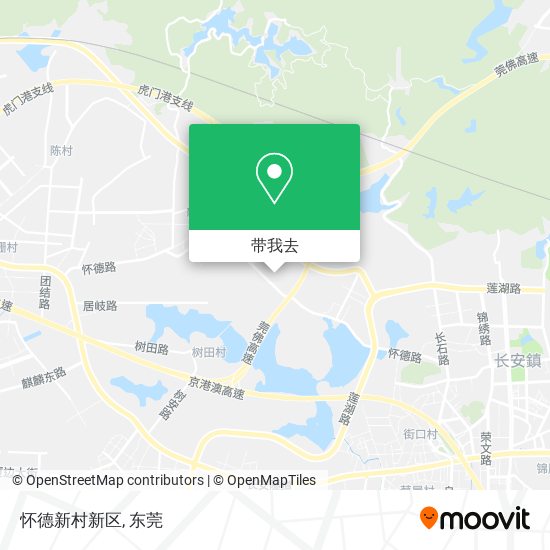 怀德新村新区地图
