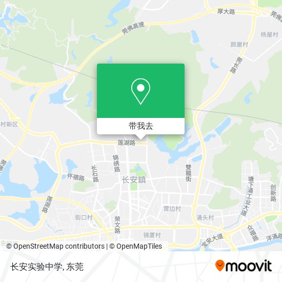 长安实验中学地图