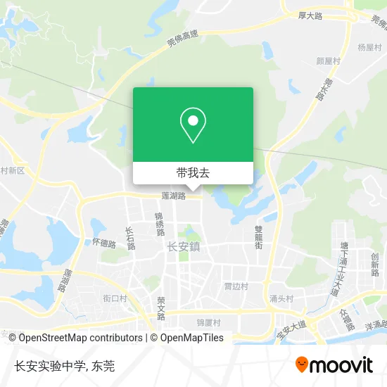 长安实验中学地图