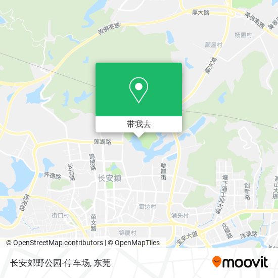 长安郊野公园-停车场地图
