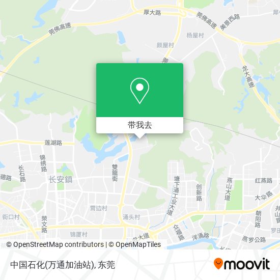 中国石化(万通加油站)地图