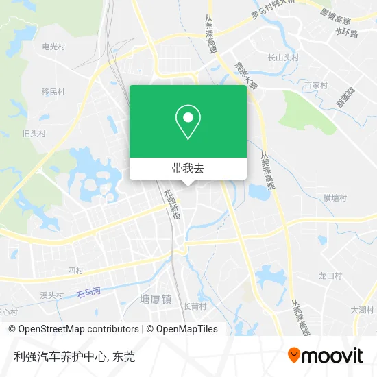 利强汽车养护中心地图