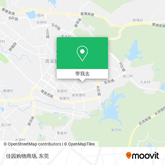 佳园购物商场地图
