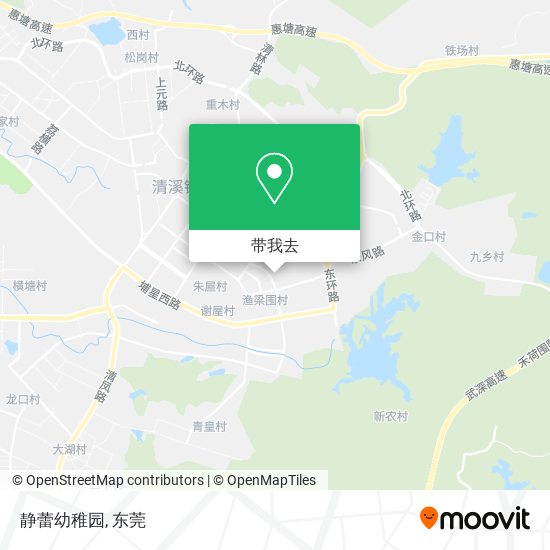 静蕾幼稚园地图