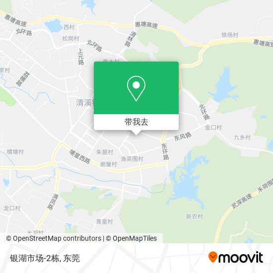 银湖市场-2栋地图