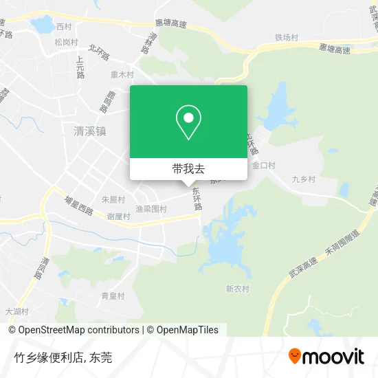 竹乡缘便利店地图
