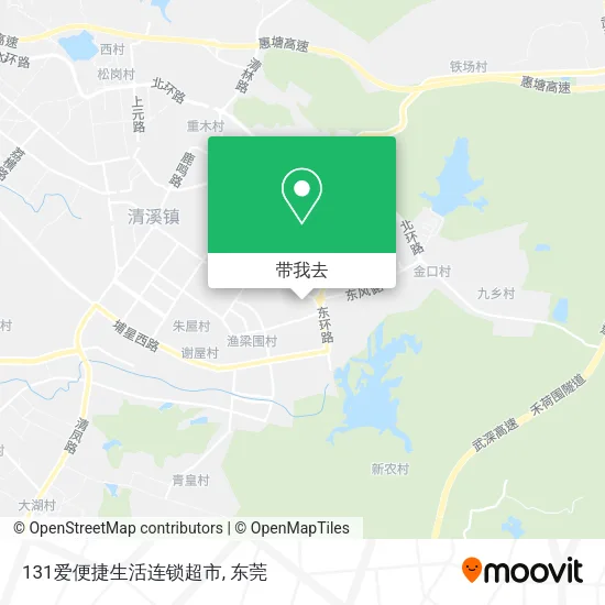 131爱便捷生活连锁超市地图