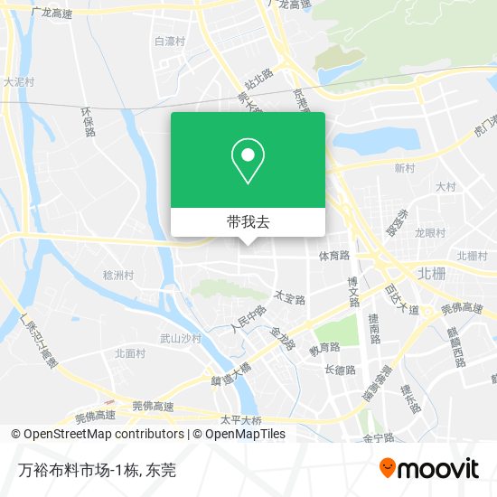 万裕布料市场-1栋地图