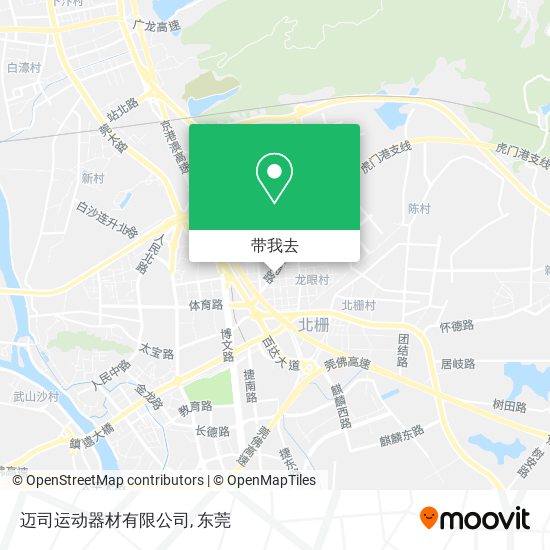 迈司运动器材有限公司地图