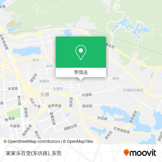 家家乐百货(东坊路)地图