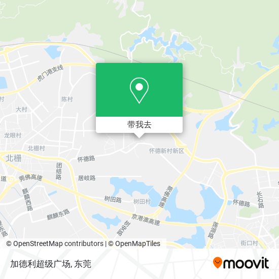加德利超级广场地图