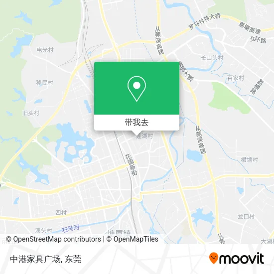 中港家具广场地图