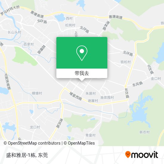 盛和雅居-1栋地图