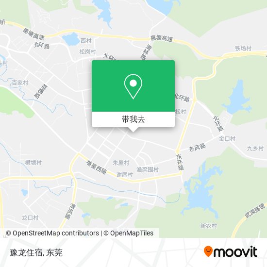 豫龙住宿地图