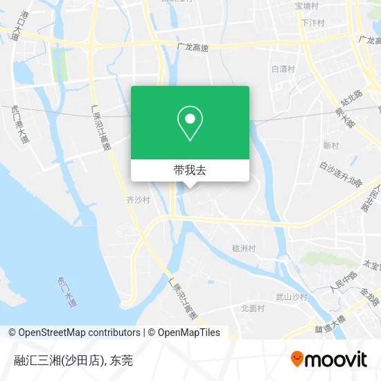 融汇三湘(沙田店)地图
