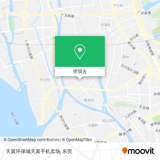 天翼环保城天翼手机卖场地图