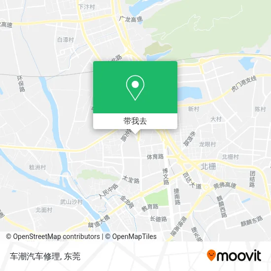 车潮汽车修理地图